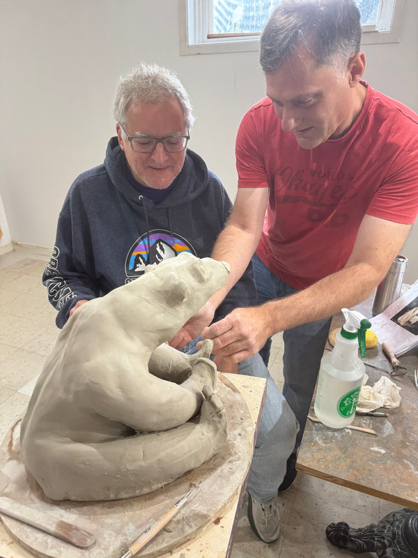 Sculpting an Animal Form, Beginner/Intermediate, Saturday Morning, November 9th to December 7th,  Christian Borzi